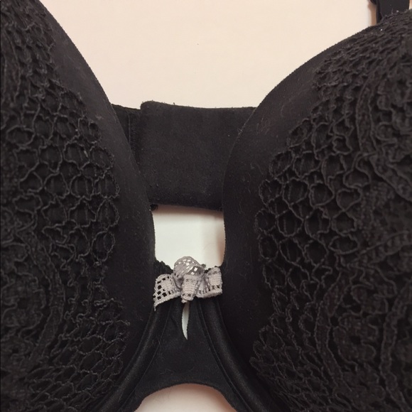 Bra Victoria Secret Black Lace RARE 38DDD - Picture 3 of 8